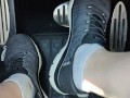 Hard Pedal pumping in my sketchers sneakers