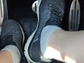 Hard Pedal pumping in my sketchers sneakers