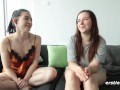 Ersties - Hot Lesbian Babes Have Sex For the First Time on Camera