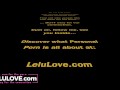 Big boobs babe pussy farting & queefing on live webcam show with blowjob vibrator orgasms & doggystyle creampie - Lelu Love