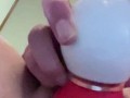 Trying my New Sucking Mouth Sex Toy | Make Me Cum