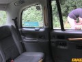 FakeTaxi - Big tits British hottie Victoria Summers sucks cock and enjoys fucking outdoors ending with huge facial cumshot