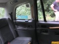 FakeTaxi - Big tits British hottie Victoria Summers sucks cock and enjoys fucking outdoors ending with huge facial cumshot