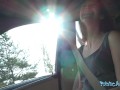 Public Agent (Full Scene) very cute and petite skinny teen is hitchhiking to see her boyfriend but takes a big dick detour