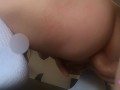 HE FUCKED MY ASS SO HARD ON TABLE! EJACULATION AND ANAL GAPES, i need to take it out for a moment