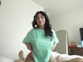 My latina step sister stole my shirt and begs to give her backshots - Cami Strella x Lev Lieben