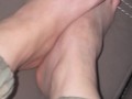 Tiny dick humiliation from teen girl and her feet