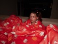 Sneaky StepBro Hides In my Snuggie & Airplays Porn on TV