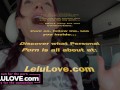 Babe in pigtail braids chatting behind porn scenes in car on her way to live stage performance nervous excited - Lelu Love