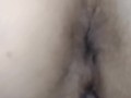 My husband shows you my holes, inserts his finger into my ass and fucks me on camera
