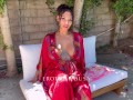Pregnant body worship oil show