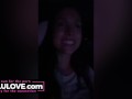 Big boobs babe chatting behind porn scenes b4 improv stage performance, watching Deadpool movie, getting sweaty - Lelu Love