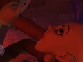 3DGSPOT - Wild Punk Girl Lets Huge Dick Stranger Throat Her In Multiple Positions! 3D ANIMATION!