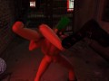 3DGSPOT - Wild Punk Girl Lets Huge Dick Stranger Throat Her In Multiple Positions! 3D ANIMATION!