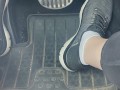 Revving with sneakers and then ankle socks