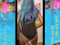 Black Girl jumps and ass Claps Effortlessly, twerking and shaking ass