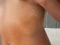 Oily slippery tits