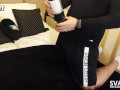 I jerked him off and he licked my Pussy - We tested a gift from SVAKOM - Alex Neo2