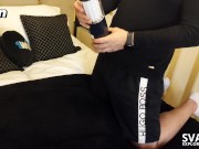 I jerked him off and he licked my Pussy - We tested a gift from SVAKOM - Alex Neo2