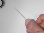 Segone del mattino con fiumi di sborra e pipì