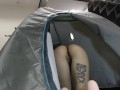 Big Ass Sexy Hot and Horny College Girl goes in a Tent for making a Big Cock Cum in her Hands