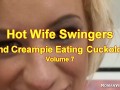 Hot wives fucking their BBC lovers while sissy cuckolds watch locked in chastity femdom facesitting ass licking strapon sex