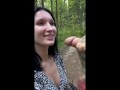 ADULT GAMES TURN INTO PASSIONATE SEX IN THE FOREST