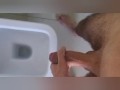 Teen jerking his fat cock ending with a huge cumshot