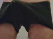 Teen jerking his fat cock ending with a huge cumshot