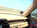 Blowjob in the car with sexy amateur Imani Valor GFE