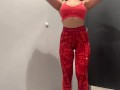 hot CandyLuxxx try on new Nike leggings
