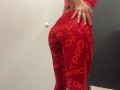 hot CandyLuxxx try on new Nike leggings