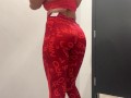 hot CandyLuxxx try on new Nike leggings