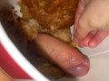 KFC bucket with a surprise inside. Stepsister liked it.