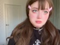 Cute teen Egirl from Tinder try anal for first time on FaceTime call. part 2. real amateur homemade