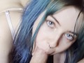 💙 BEAUTIFUL Blue Eyed Icygic Blowjob and Doggystyle 💙
