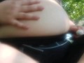 Extreme body deformation.Slim girl transform to pregnant! Belly inflation