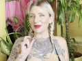 Blonde Milf with Big Natural Tits Veronica Rose Smokes 420 in a Micro Bikini with You smoking  joi