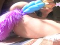Purple Fox Tail / Under Tail Fuck
