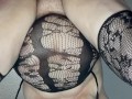 Fucking Plump BBW With Big Jiggly Tits & Belly, Cum In My Fat Hairy Pussy