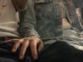 Public flash dick on bus and unknown girl wants to touch