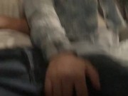 Public flash dick on bus and unknown girl wants to touch