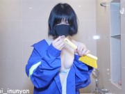 中国环卫工人制服——工作中异物渗透、不受控制的性高潮