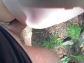 Public Rough Fuck in the Woods