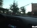 Horny cock sucking teen gives head in POV