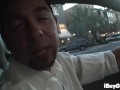 Horny cock sucking teen gives head in POV