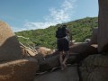 Hiking to a nudiste beach in Brazil - Outdoor Sex - SammmNextDoor Date Night #30