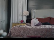 Step Daddy Freezes Stepdaughter And Fucks Her To Multiple Orgasms