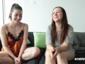 Ersties - First Girl/Girl in which Domino is gently fingered by Leah