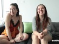 Ersties - First Girl/Girl in which Domino is gently fingered by Leah